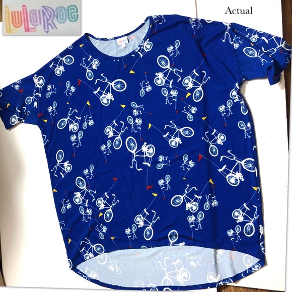 Lularoe bicycle Top 2XL - Picture 1 of 8